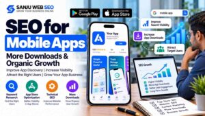 SEO for Mobile Apps by Sanju Web SEO