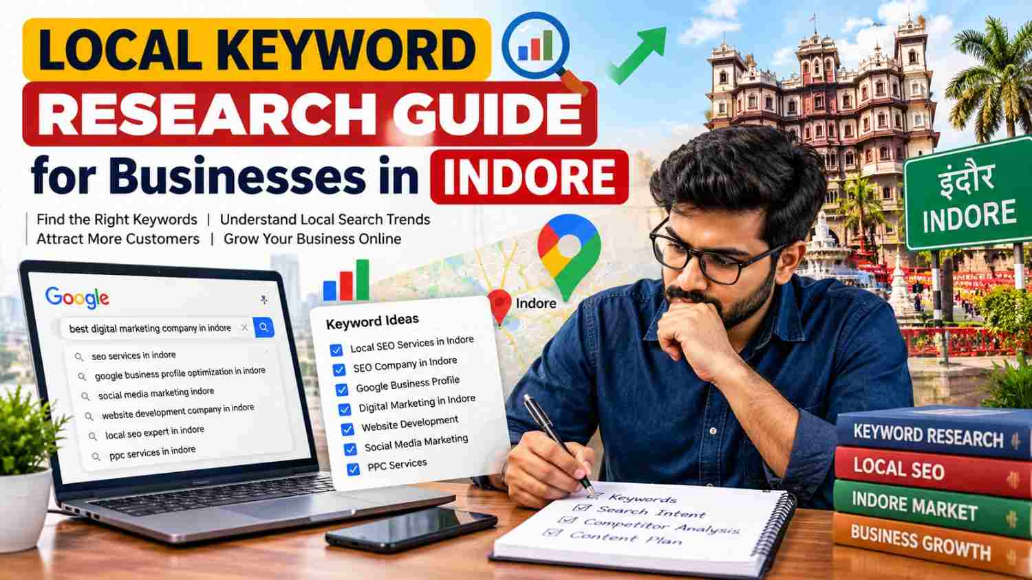 Local keyword research guide for businesses in Indore